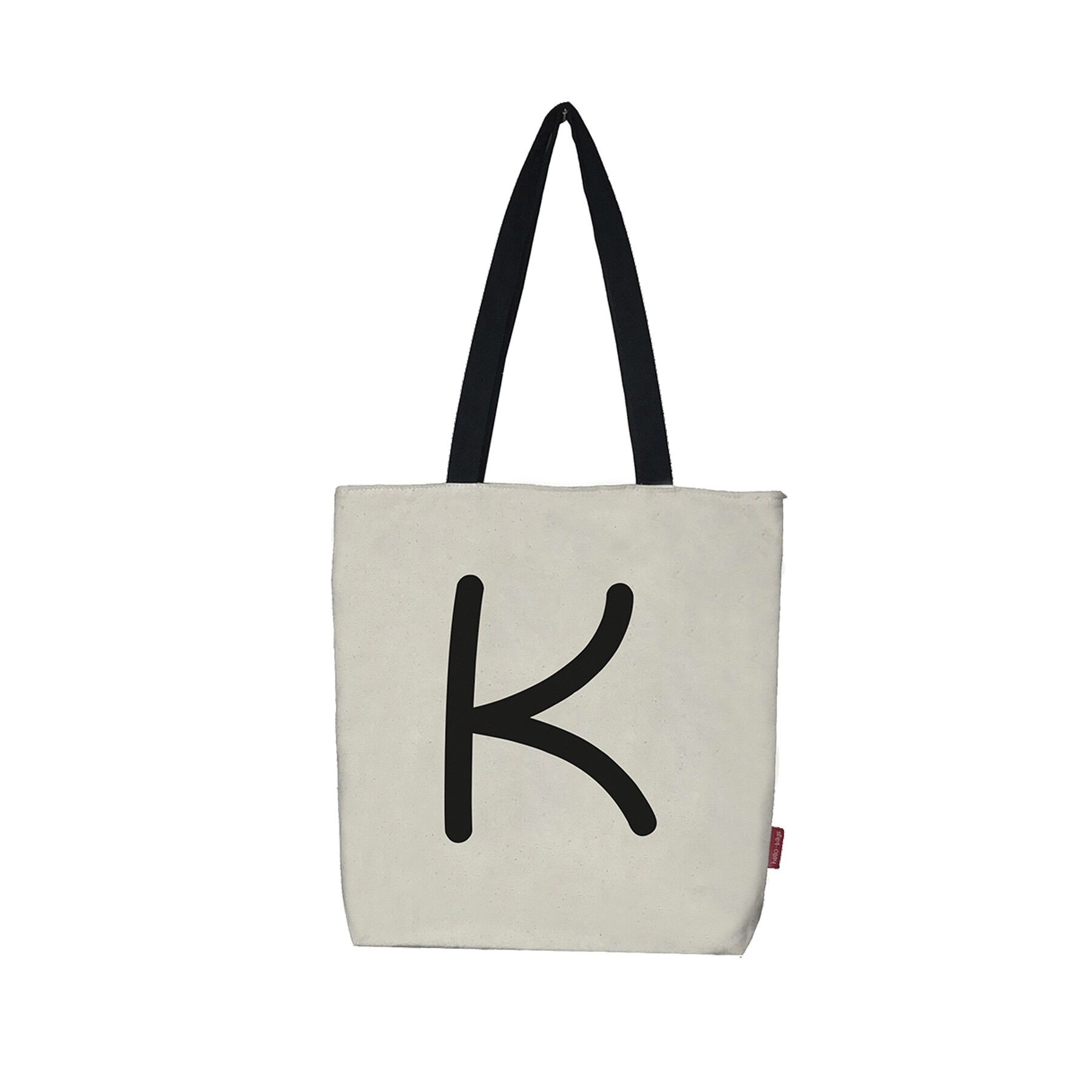 Borsa tote, 100% Cotone, modello "K" 2
