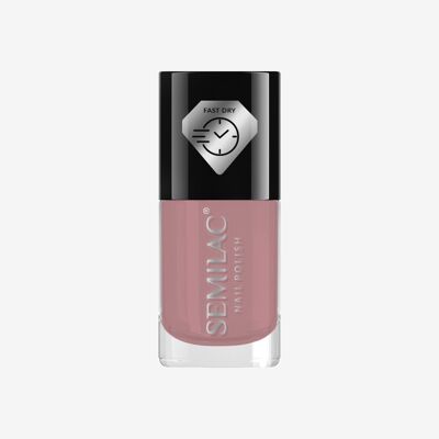 Semilac Nail Polish Fast Dry C238 Nude Pink