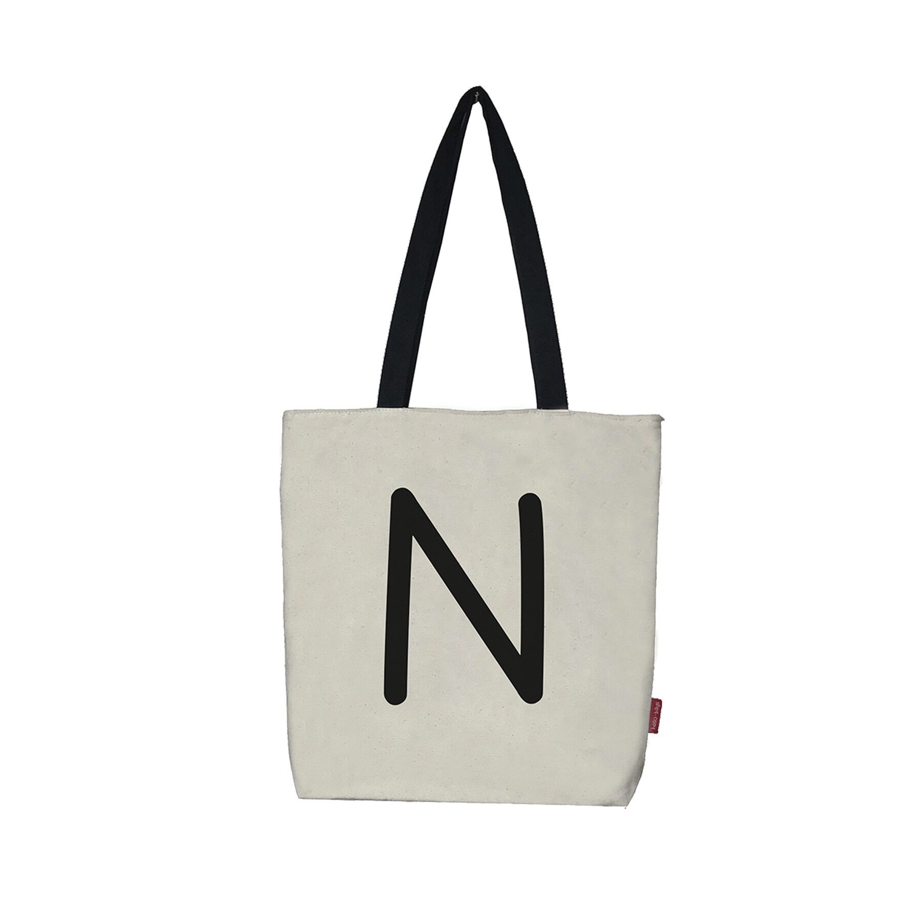 Borsa tote, 100% Cotone, modello "N" 2