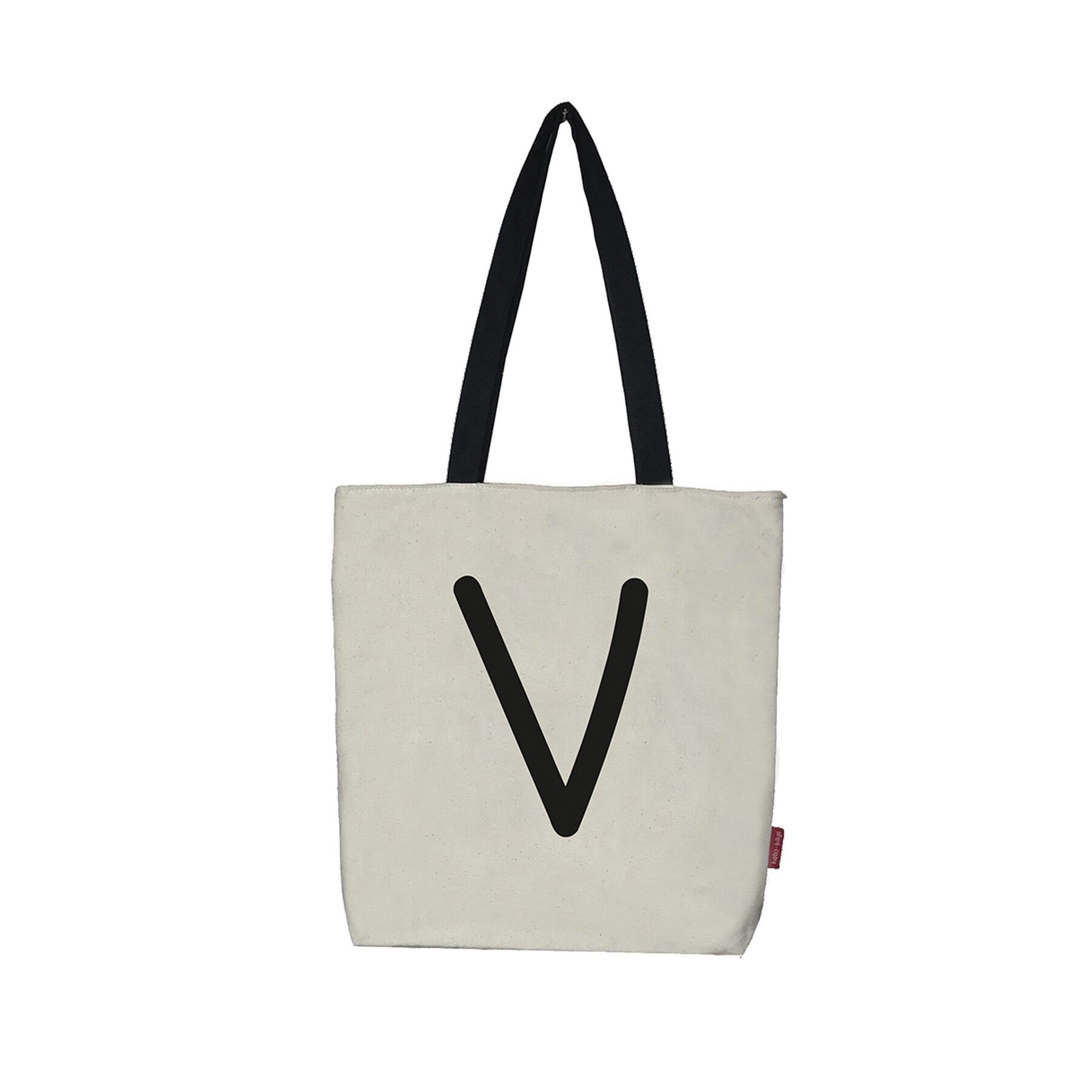 Einkaufstasche, 100% Baumwolle, Modell "V" 2