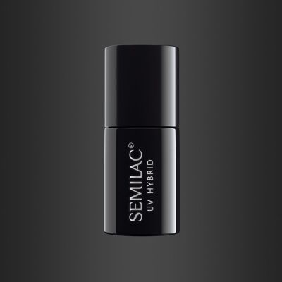 Semilac 108 Metallic Black UV Gel Polish 7ml