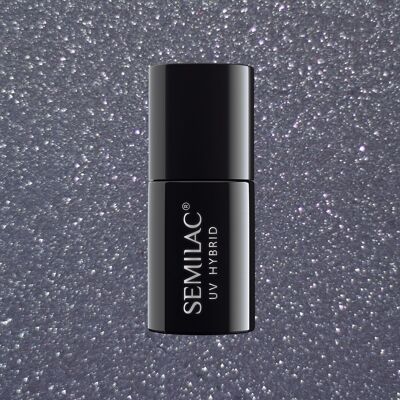 Semilac 107 Steel Grey UV Gel Polish 7ml