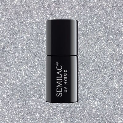 Semilac 093 Silver Dust UV Gel Polish 7ml