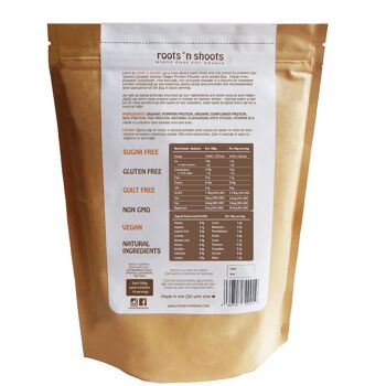 Poudre de Protéine Vegan avec B12 ajouté 500g Caramel Salé 2