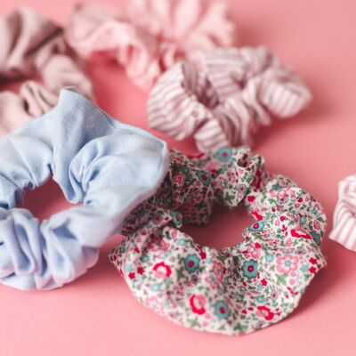 Scrunchie estampados pack 4