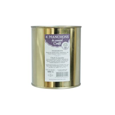 4 MANICHE D'ANATRA CONFIT 480G