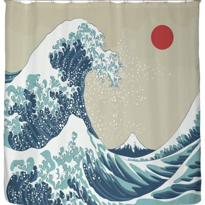 Tenda doccia Japan wave 180x200 cm
