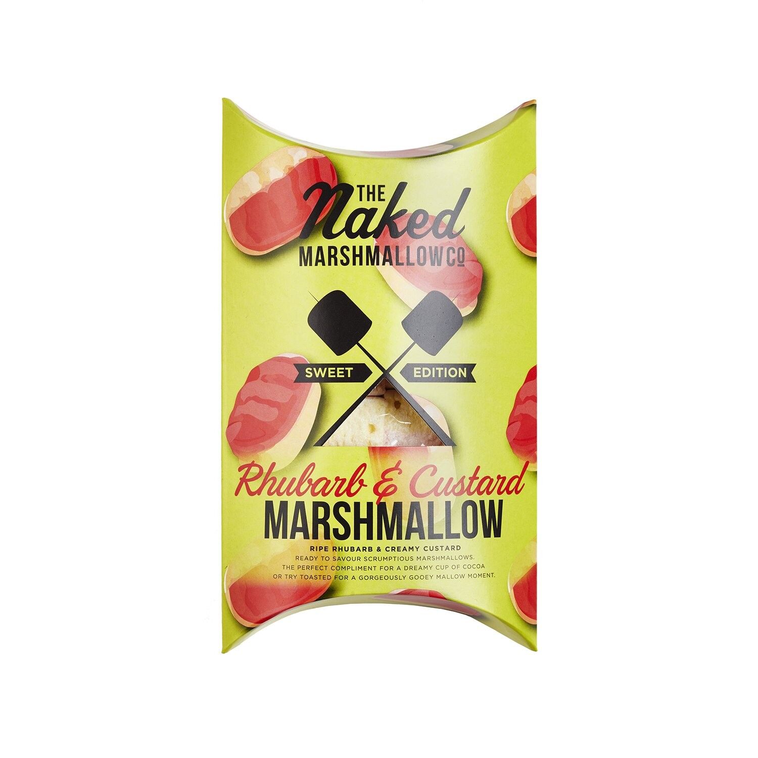 Sweet Edition Gourmet Marshmallows (6er Karton) - Rhabarber & Vanillepudding
