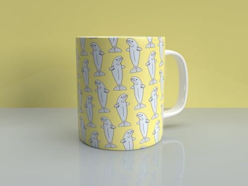 Beluga Whale Mug – Yellow