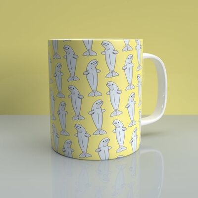 Beluga Whale Mug – Yellow