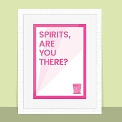 Spirits Are You There? – Poster Artwork