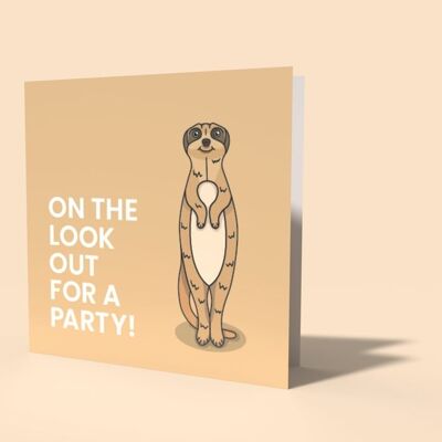Carte d'anniversaire suricate – Cartes pour petit frère