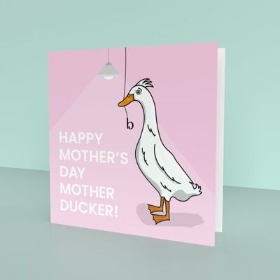 Mutter Ducker – Muttertagskarte
