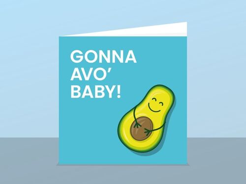 Maternity Leave Card – Gender Reveal Card Boy