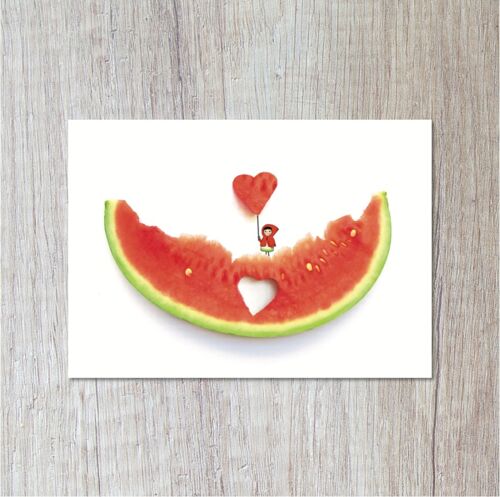 Watermelon heart