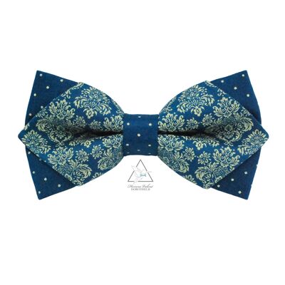 Pointed fabric bow tie - Maxime