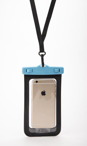 SEAWAG - étui étanche pour téléphone portable noir / bleu 2