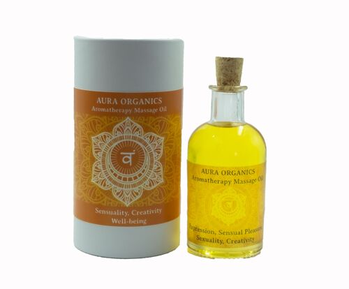 Aromatherapy Massage oil - Sacral chakra blend