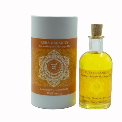Aromatherapy Massage oil - Sacral chakra blend