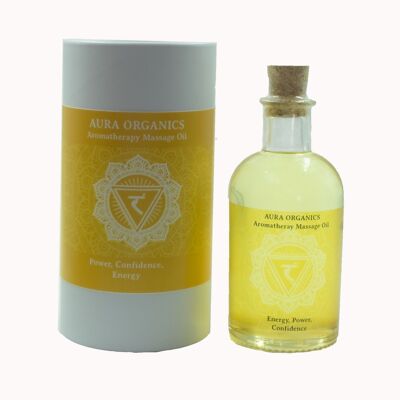 Aromatherapy Massage oil - Solar plexus blend