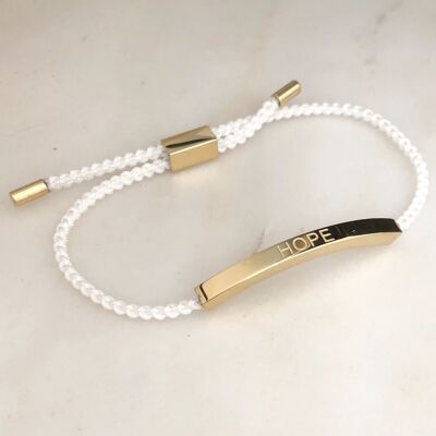 Hope Rope - White (Gold)