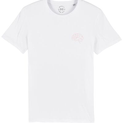 Brain Print Organic Cotton T-Shirt  - White 10-12