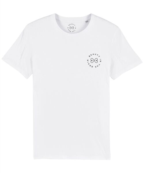 BITB Logo Organic Cotton T-Shirt- White 6-8