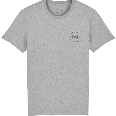 BITB Logo Organic Cotton T-Shirt- Grey 6-8
