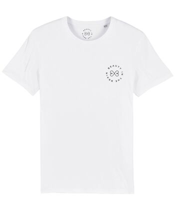 T-Shirt Coton Bio Logo BITB - Blanc 6-8