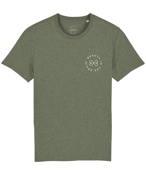 BITB Logo Organic Cotton T-Shirt - 2X Large (UK 24) - Khaki 24