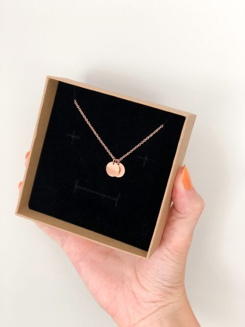 Harriet Unity Necklace - Rose gold plated