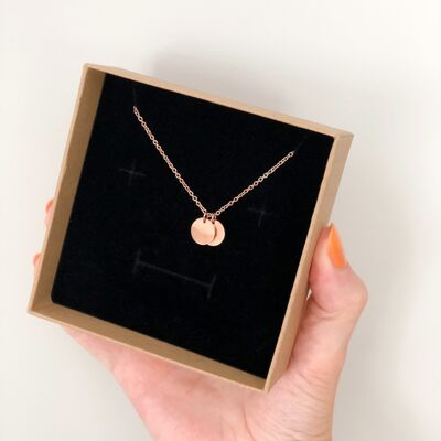 Harriet Unity Necklace - Rose gold plated