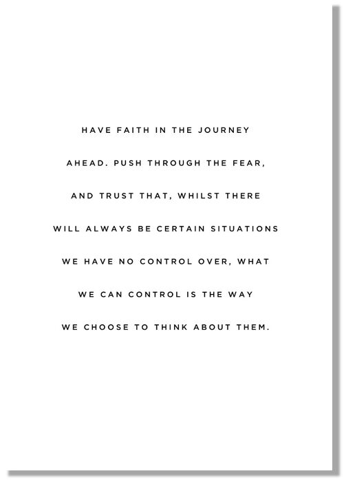 Have Faith - Best of the Blog - Print - A4
