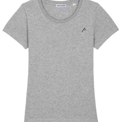 Grey iconic p t-shirt