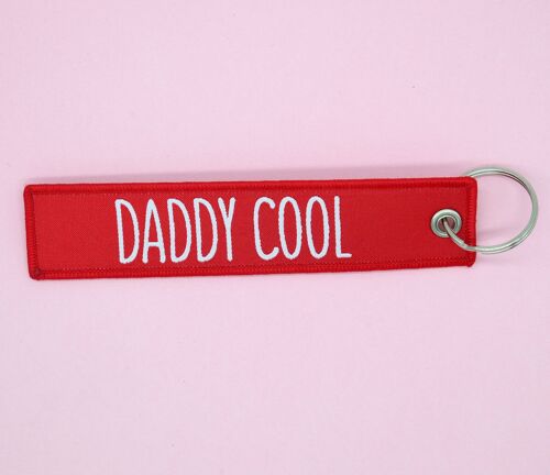 Porte-clés Daddy Cool - cadeau fête des pères - papa - naissance - bébé