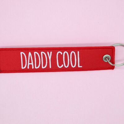 Daddy Cool key ring - Father's Day gift - dad - birth - baby