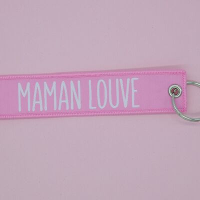 Maman Louve key ring - Mother's Day - birthday gift - birth gift