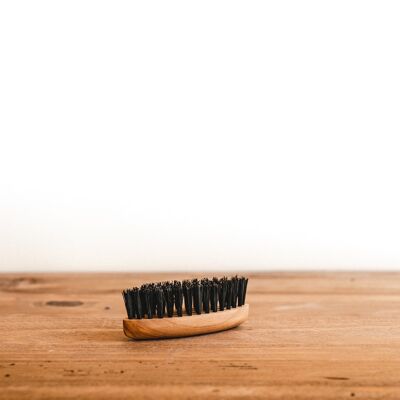Cepillo de bolsillo para barba - Hecho en Francia