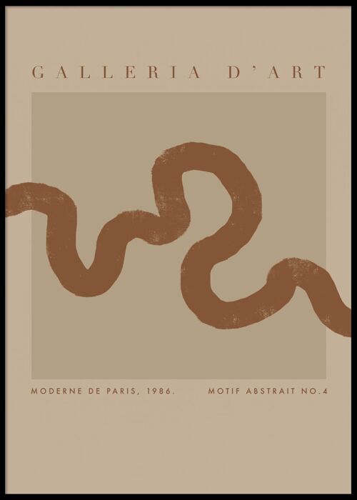 Galleria d´art poster