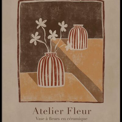 Aterlier fleur poster