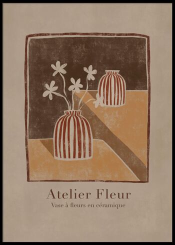 Affiche Atelier fleur