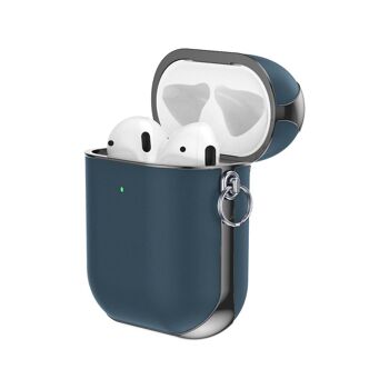 AirPods Case Leer Snap Gen 1/2 Bleu 7