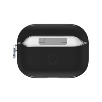 Étui AirPods Leer Snap Pro Noir 2