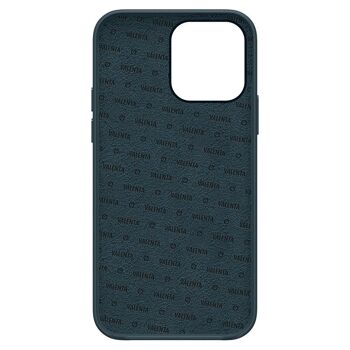 Back Cover Snap Luxe Leer Bleu iPhone 13 Pro 3