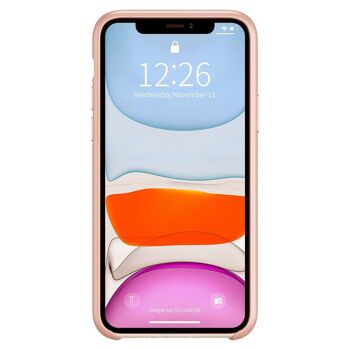 Coque Arrière Snap Luxe Rose iPhone 11 2