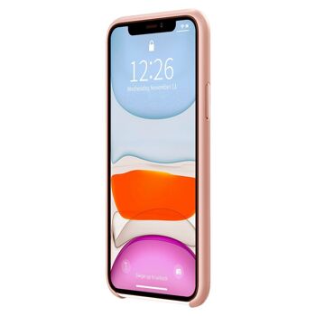 Coque Arrière Snap Luxe Rose iPhone 11 4