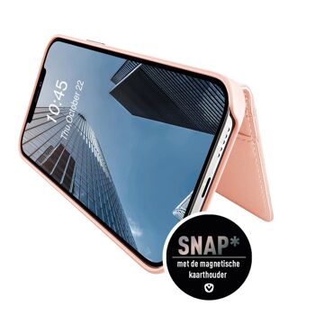 Coque Arrière Snap Luxe Rose iPhone 11 12