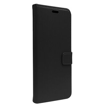 Book Case Cuir Noir - Gel Skin iPhone 12 - 12 Pro 5