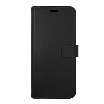 Book Case Leer Zwart iPhone 12 Pro Max 2