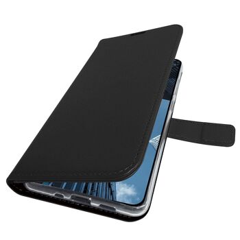 Book Case Leer Zwart iPhone 12 Pro Max 8